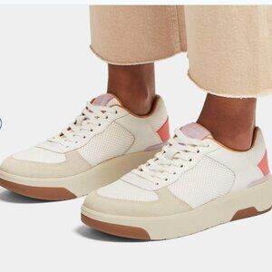 Fitflop Women’s Rally Evo Leather COMFORT Sneakers 8.5 M retail $130